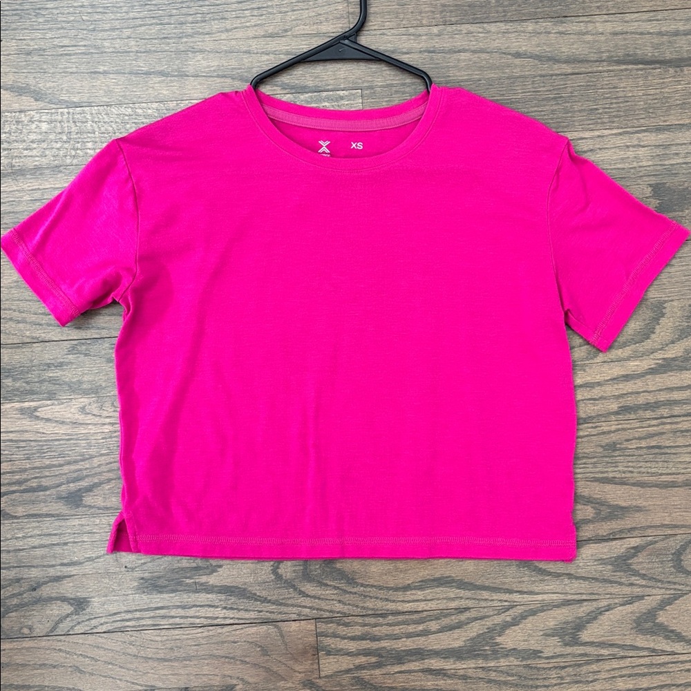 Xersion Fuchsia Short Sleeve Tee